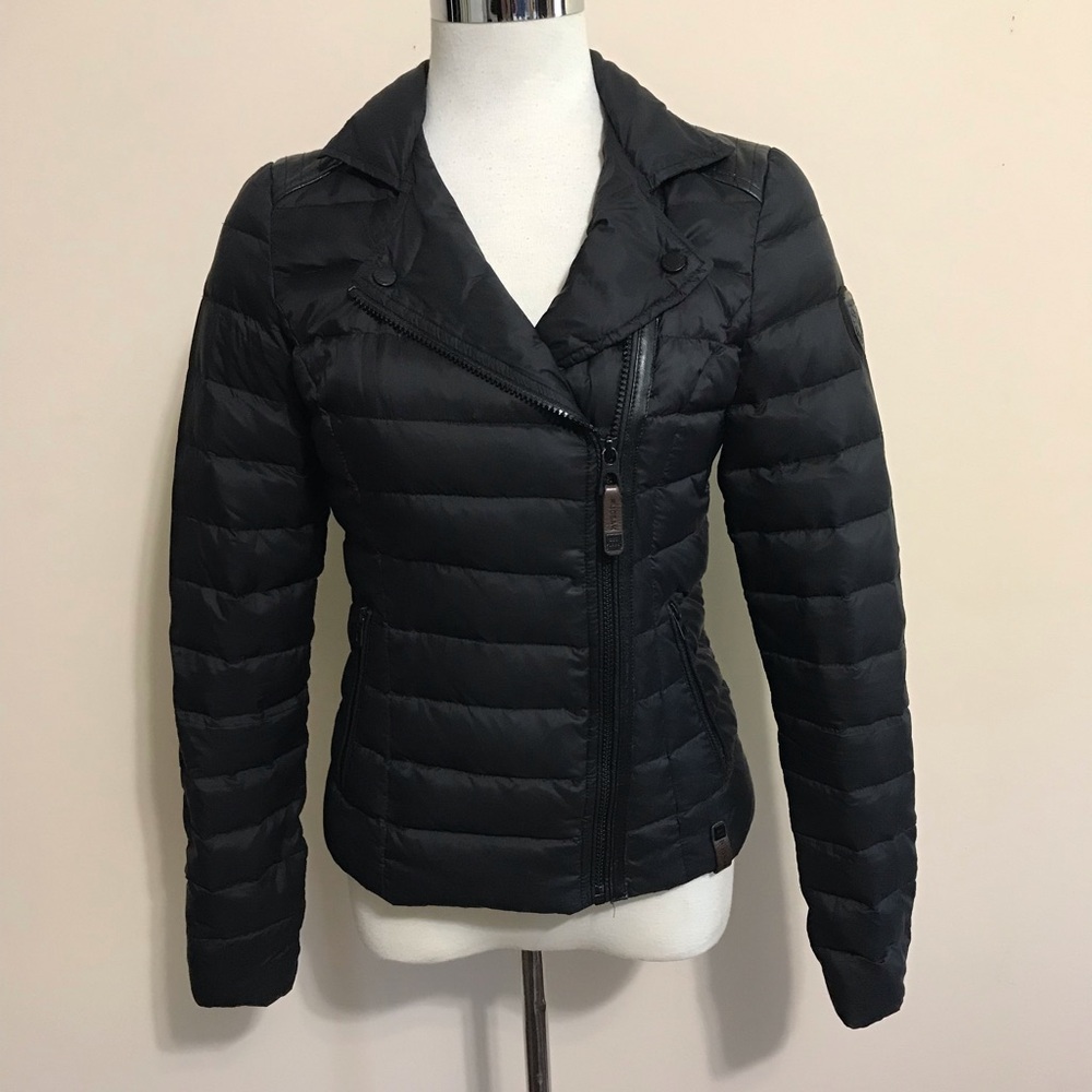 Rudsak Women’s Moto Style Light Packable Puffer
